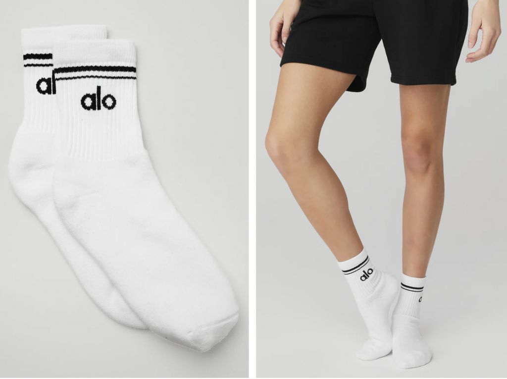 Alo Singles Day sale crew socks