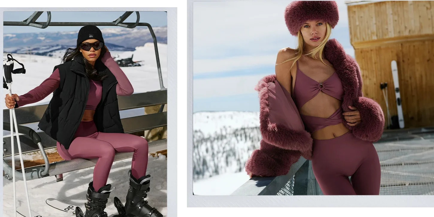 alo yoga winter campaign