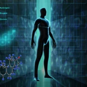 sci-fi image of a man
